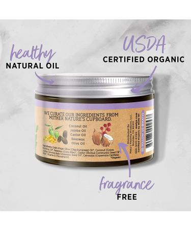 Maty's Organic Baby Ointment - 10 oz, Petroleum-Free Diaper Cream with Coconut & Jojoba Oils - Buy Online on SooperMarket.com