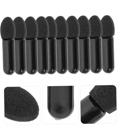 Healeved 400 Pcs Mini Eyeshadow Swab Eyelash Spoolie Eyeshadow Lip Balm Brush Black Plastic - Buy Online on SooperMarket.com