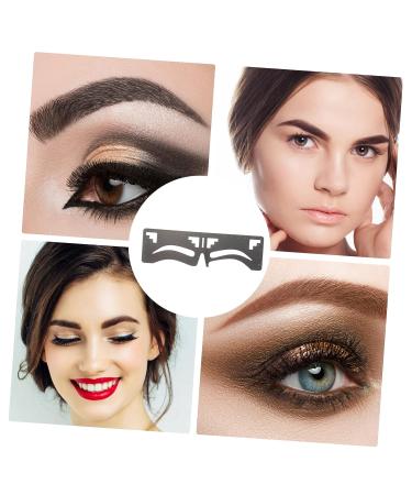 Beavorty 6 Pcs Eyebrow Ruler and Stencil Set - Brow Shaping Template, Eyebrow Stamp, Mapping String, and Makeup Supplies - Buy Online on SooperMarket.com