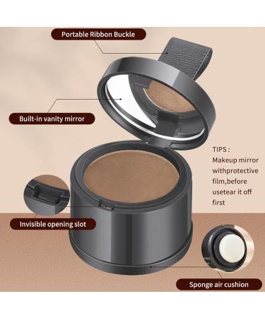 2Pcs Root Touch Up Powder Hairline Powder for Women Dark Brown & Light Brown Hair Loss Concealer Water & Sweat Resistant Hairline Powder for Thinning Women Men Hair Volume Powder Root Cover Up Hairli - Buy Online on SooperMarket.com