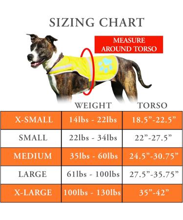 SafetyPUP XD Dog Safety Vest | Neon Yellow | Sizes for Dogs 14-130 lbs | Ultimate Safety & Comfort - Buy Online on SooperMarket.com
