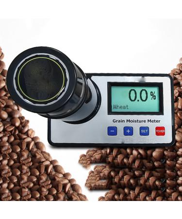ALSUP Grain Moisture Tester Smart Grain Moisture Meter for 18 Grains Wheat Maize (Corn) Coffee Cocoa Bean Flaxseed Soybean Rice Almonds Peanut Sesame