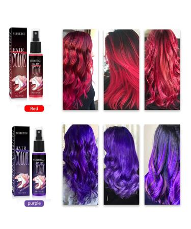 AKARY Golden Instant Vivid Hair Color Spray - Washable Temporary Dye for Quick Root Concealment | 1 oz - Buy Online on SooperMarket.com