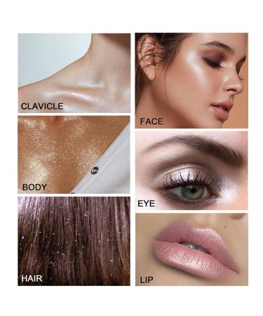 3PCS Fairy Stick Highlighter Powder Set | Multi-functional Makeup for Face & Body Glow - Buy Online on SooperMarket.com