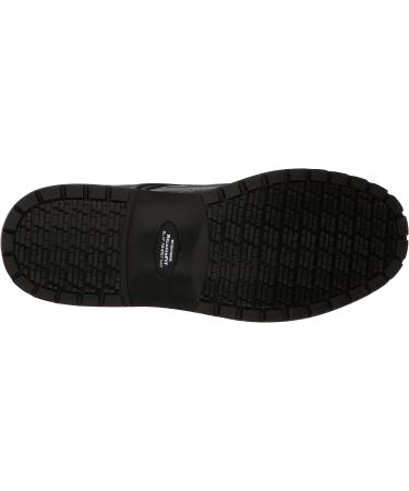 Skechers Men's Cottonwood Elks Slip Resistant Shoe 10.5 Black - Ideal for Work - Buy Online on SooperMarket.com