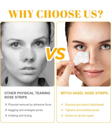 Charcoal Blackhead Remover Strips - Deep Cleansing Pore Strips for Face - 80 White Strips for Men and Women - Buy Online on SooperMarket.com