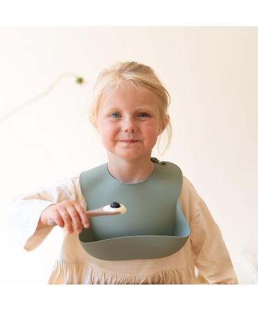 Minifolk Silicone Baby/Toddler Feeding Spoons - Set of 5 | Baby/Toddler Essentials for Weaning | Dishwasher Safe (Set of 3) - Buy Online on SooperMarket.com