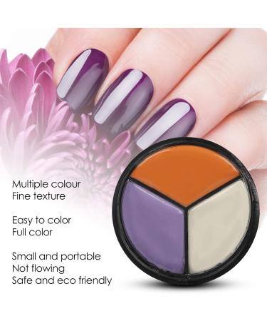Nail Art Paint Gel Nail Gel Polish Professional Gel Polish Cream for Home for Nail Salon for Professional Manicurist (#2 Candy Milk Orange-Candy Milk Purple-Candy Milk) - Buy Online on SooperMarket.com