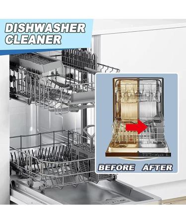 Dishwasher Tablets Dishwasher Cleaning Tablets Removes Limescale Build Up Dishwasher Cleaner for Kitchen Tableware Care Dishwasher Detergent (2box) - Buy Online on SooperMarket.com