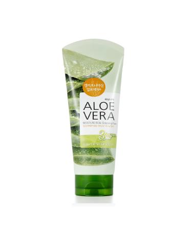 WELCOS Kwailnara California grown Aloe Vera Moisture Real Cleansing Foam 5.07 Fl oz Korean Skin Care