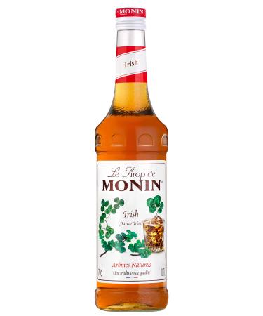 MONIN Premium Irish Syrup 700ml for Cocktails and Mocktails. Vegan-Friendly Allergen-Free 100% Natural Flavours and Colourings Irish Cream 700 ml (Pack of 1)