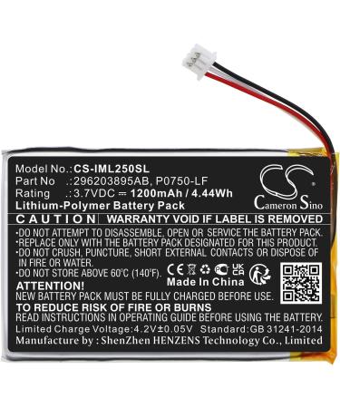 Battery Replacement for Ingenico Link 2500 - 296203895AB P0750-LF | Fast International Shipping - Buy Online on SooperMarket.com