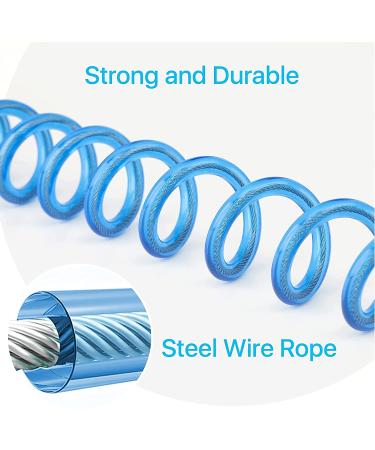 Roeoi Anti Lost Wrist Link Safety Wrist Link with Key Lock for Toddlers  Babies & Kids  Safety Harnesses & Leashes (Blue / 1.5m) 59 Inch (Pack of 1) Blue - Buy Online on SooperMarket.com
