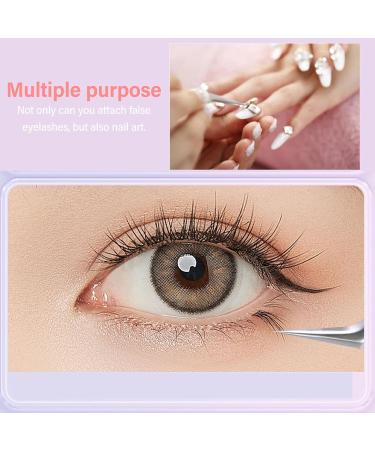 DIY Eyelash Appliances Tool Set - Premium Eyelash Tweezers Stainless Steel Scissors & Cluster Tweezers for Extensions - Enhance Your Beauty! - Buy Online on SooperMarket.com