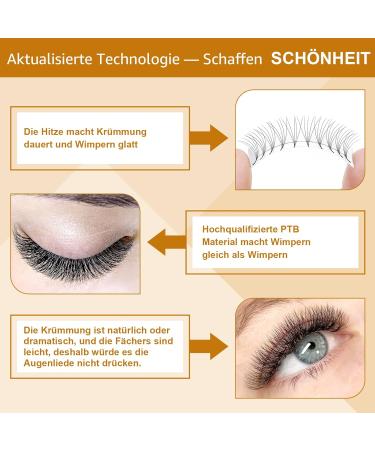 Shop 3D Eyelash Extensions | 0.10mm Volume & C/D Curl | International Shipping Available - Buy Online on SooperMarket.com