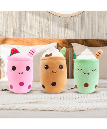 Guiffly Bubble Tea Plush Boba Toy Soft & Fluffy Cuddle Pillow for Kids and Adults - Buy Online on SooperMarket.com