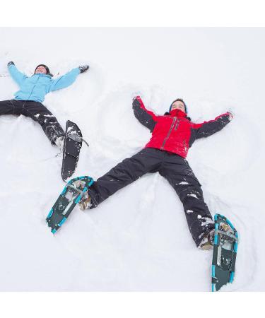 Premium Snowshoes with Adjustable Hiking Sticks - Aluminum Frame 3-in-1 Design Size 38-45 90-110 kg - Ideal for Men & Women - Includes Carrying Bag - Perfect for Snow Hiking - Buy Online on SooperMarket.com