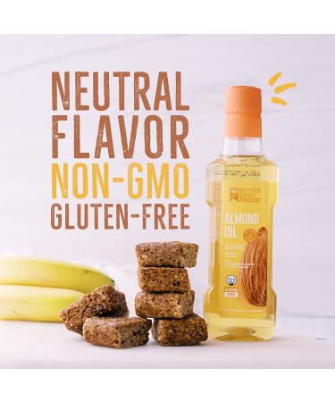 BetterBody Foods Naturally Refined Almond Oil - 16.9 Fl Oz - Buy Online on SooperMarket.com
