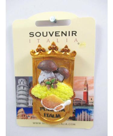 Polenta Magnet Italy Poly Souvenir Italy Corn Porridge Italian Corn Dish (i1022)