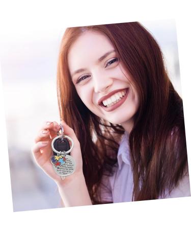 Toyvian 6 STK Key Pendants Keychain - Rustproof Steel Puzzle Jewelry Charm for Friendship & Awareness - Buy Online on SooperMarket.com