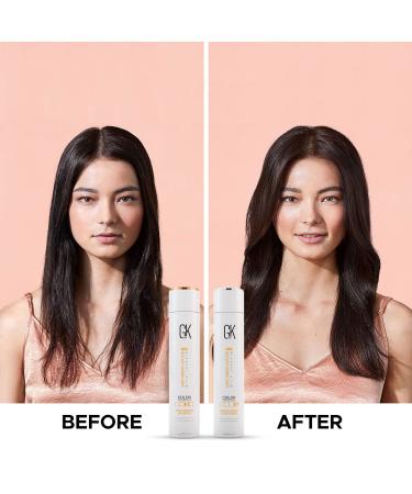 GK HAIR Global Keratin Moisturizing Shampoo Sulfate & Paraben Free for Dry Frizzy Hair 10.1 Fl Oz International Shipping Available - Buy Online on SooperMarket.com
