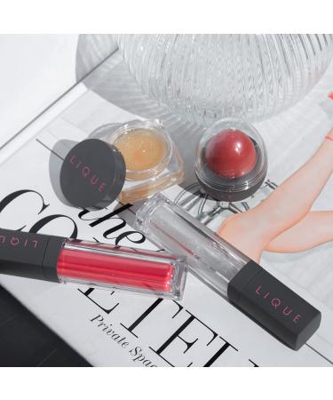 LIQUE Cosmetics Hydrating Lip Balm - Coconut & Jojoba Oils, Vegan Formula - Cheeky/Pomegranate - 0.21 Oz - Buy Online on SooperMarket.com