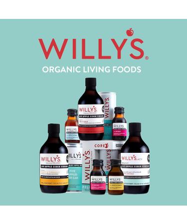 Organic WILLY'S Apple Cider Vinegar with Mother - 5L Jerry Can - Probiotics for Detox & Gut Health - Sustainable ACV - 5 l (1 Pack) - Buy Online on SooperMarket.com