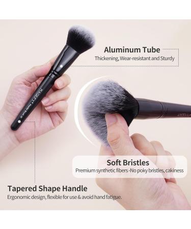 Professional 28-Piece Makeup Brush Set - Premium Face Eyes & Lips Brushes in Black Gift Box | Magefy - Buy Online on SooperMarket.com