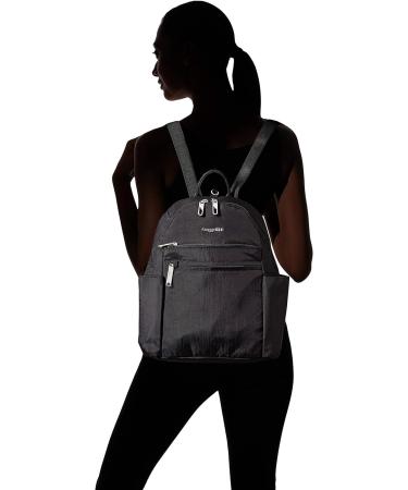 Baggallini Securtex Anti-theft Vacation Backpack - Black | Women's One Size - Buy Online on SooperMarket.com