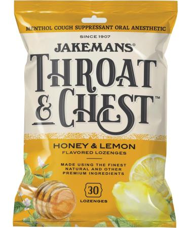 Jakemans Honey & Lemon Bags 100g