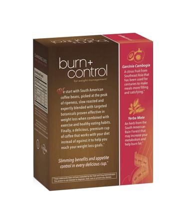 Premium Burn + Control Coffee with Garcinia Cambogia & Yerba Mate for Weight Management - 24 Count - Buy Online on SooperMarket.com