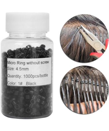 Aluminum Hair Extension Link Rings Hair Extension Rings Hair Extensions Hair Salon For All Types of Hair Stylist - Buy Online on SooperMarket.com