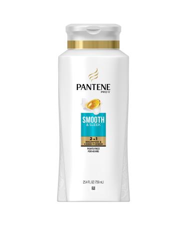 Pantene Pro-V Smooth & Sleek  Shampoo & Conditioner 25.4 oz