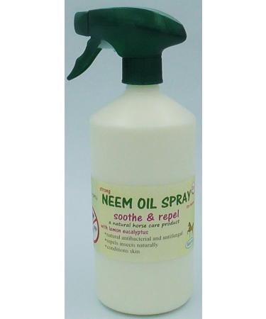 Horseleads Fly & midge Repellent 800ml Neem Oil Spray with Lemon Eucalyptus