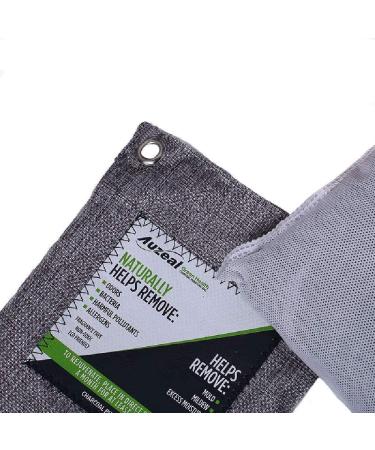 ANTEROOF Bamboo Charcoal Air Purifying Bags - Odor Eliminator for Home, Pets, Vehicle, Wardrobe & Bathroom - Buy Online on SooperMarket.com