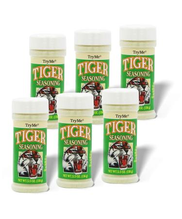Try Me Tiger Seasoning, 5.5 Ounce (Pack of 6)