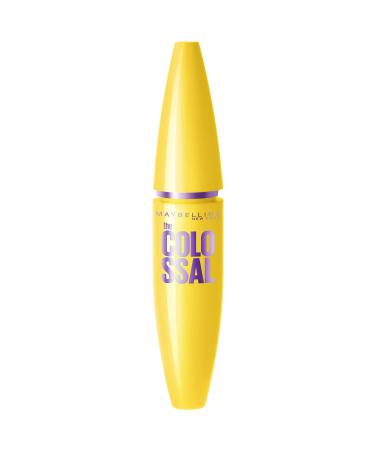 Maybelline New York black mascara with collages for voluminous eyelashes in just one order Volum 'Express the Colossal Mascara Black 1 x 10.7 ml 01 Black 10.7 ml (3 pack)