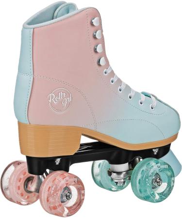 Pacer Rollr GRL Lilly Colorful Freestyle Roller Skates Blue/Pink Size 7 - Buy Online on SooperMarket.com