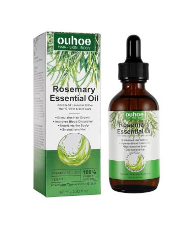 Rosemary oil for hair growth hair growth oil- scalp and hair-powering oil aroma therapy organic pink marine oil with glass dripper improves split and dry scalp Bexdug