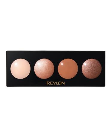 Crme Eyeshadow Palette By Revlon, Illuminance Eye Makeup With Crease- Resistant Ingredients, Creamy Pigmented in Blendable Matte & Shimmer Finishes, 710 Not Just Nudes, 0.12 Oz