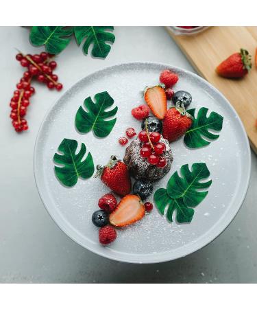 48pcs Edible Tropical Turtle Leaves Cupcake Toppers  CGHCEAIÂ  Palm Leaves Cake Decoration For Hawaii Theme Jungle Party Cake Toppers Birthday Party Supplies - Buy Online on SooperMarket.com