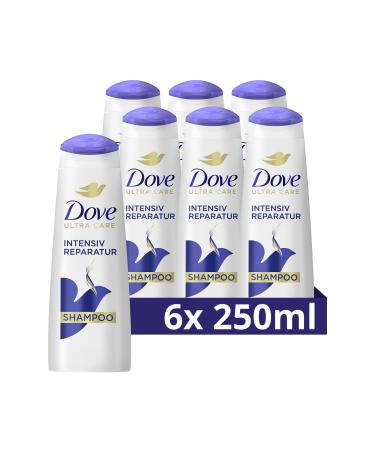 Dove Shampoo Intensive Repair for damaged hair with Smart Repair System 250 ml 6 pieces Repair (6 x 250ml)