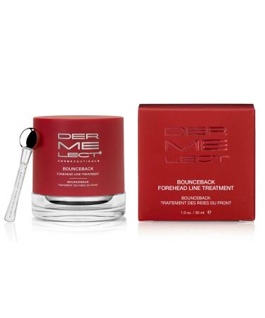 Dermelect Bounceback Forehead Line Treatment- With Anti-Aging Peptides to Smooth Blur and Target Fine Lines & Wrinkles 11 Lines Frown Lines Expression Lines Facial Creases 1 oz
