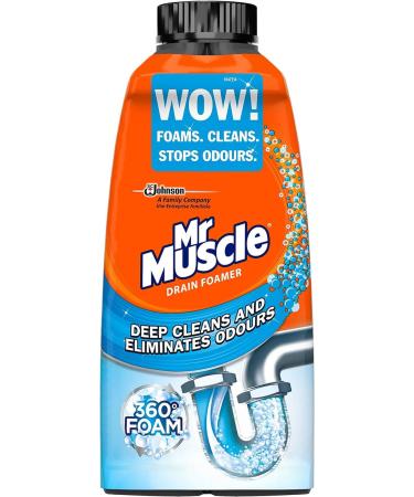 Mr Muscle Drain Foamer 6 x 500ml || Drain & Sink Unblocker