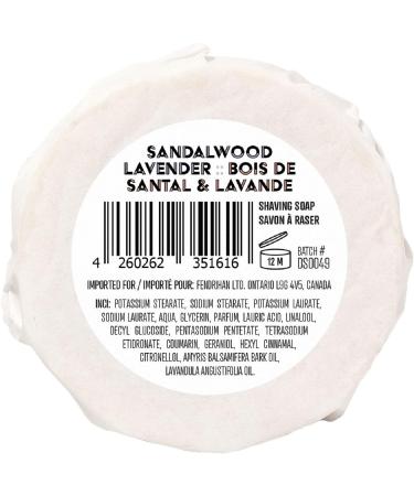 Fendrihan Shaving Soap for Men - Sandalwood & Lavender (50g) | Made in Germany - Premium Quality Shaving Supplies - Buy Online on SooperMarket.com