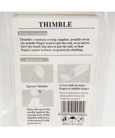 HONEYSEW Soft Comfort Thimble - Small Size | Stitching Finger Protector - Buy Online on SooperMarket.com