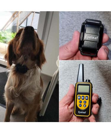 NO SHOCK Vibrating Dog Training Collar with Remote Control - Waterproof, 500 Yards Range - Vibration/Beep Mode for Home Training - Buy Online on SooperMarket.com