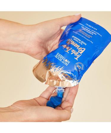 Not Your Mother's Triple Threat Brunette Set - Blue Shampoo & Conditioner For Brass Reduction, Hair Shine, and Moisture (3-piece Set) - Buy Online on SooperMarket.com