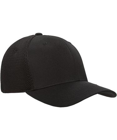 Flexfit Ultrafibre Airmesh Fitted Cap L-XL Black | Breathable Headwear - Buy Online on SooperMarket.com