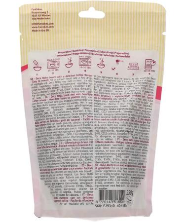FunCakes Deco Melts Toffee Flavour AZO Free 250 g - Buy Online on SooperMarket.com